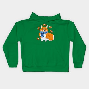 Corgi Pie Kids Hoodie